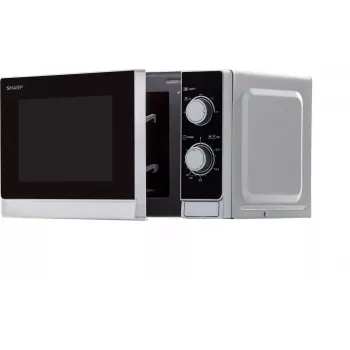 Kuchenka mikrofalowa Sharp R200INW Solo 20L 800W Czarno-srebrna