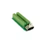 EXSYS EX-49065 adapter, 19-pinowe gniazdo HDMI – 20-pinowa listwa zaciskowa