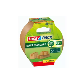 tesa STANDARD ecoLogo® 58293 Taśma pakowa brązowa 25 m x 38 mm