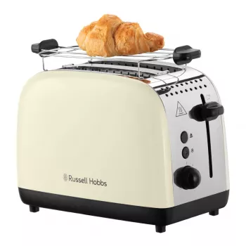 Russell Hobbs 26551-56 toster na 2 kromki, extra szerokie otwory, funkcja rozmrażania i podgrzewania