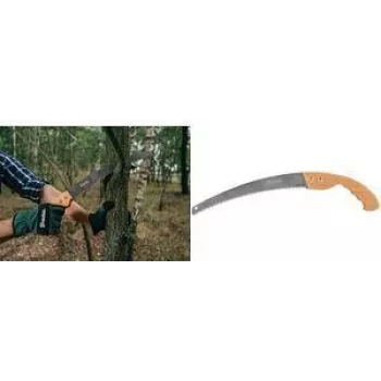 Piła ogrodowa Bradas V-SERIES z ostrzem 300 mm ze stali hartowanej SK5 i drewnianym uchwytem KT-V1401/1