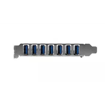 Karta PCIe EXSYS USB 3.2 Gen 1 z 7 portami (chipset VIA) EX-11088-2