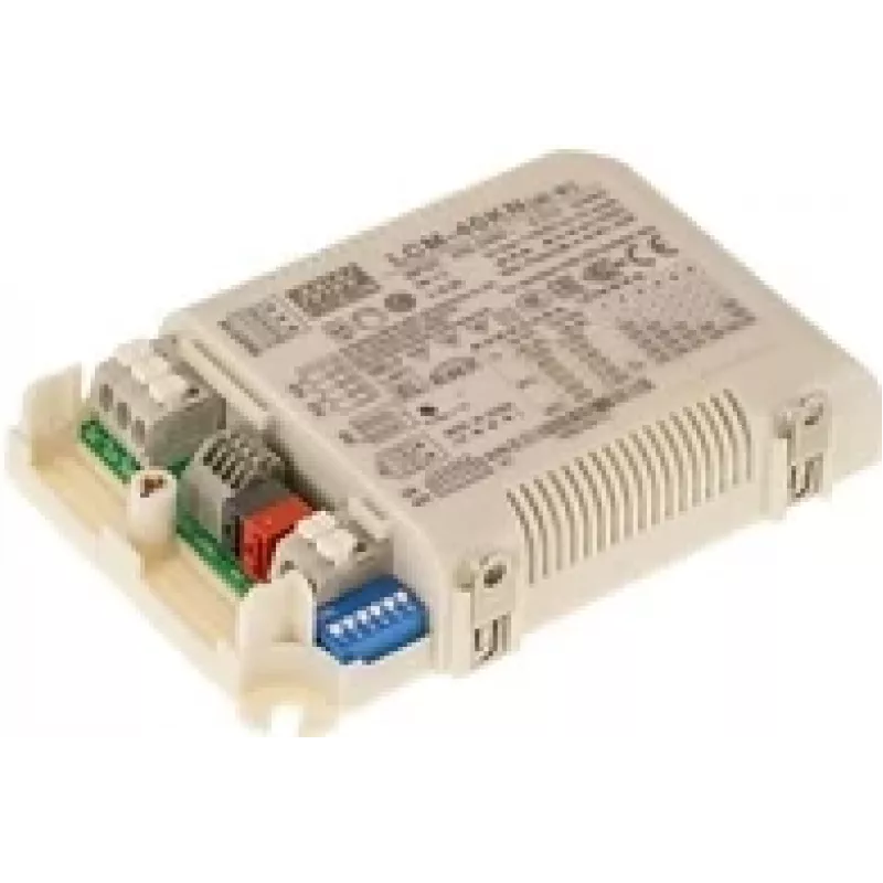 MEAN WELL LCM-40KN 40W sterownik LED o stałym prądzie KNX (350-1050mA, przełącznik DIP)
