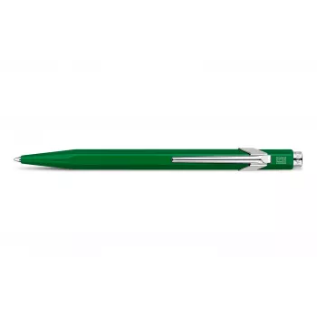 Caran d'Ache 849 Classic Line Długopis, Zielony, Niebieski Tusz, Średni 849.210