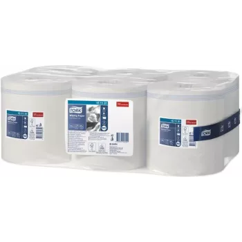 Tork Ręcznik Papierowy 151131, 1-warstwowy, Biały, 21,5 cm x 275 m, 6 rolek/opakowanie