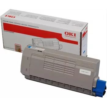 OKI 43866107 Oryginalny Toner Cyan, 10 000 Stron, do serii C5850/C5950/MC560