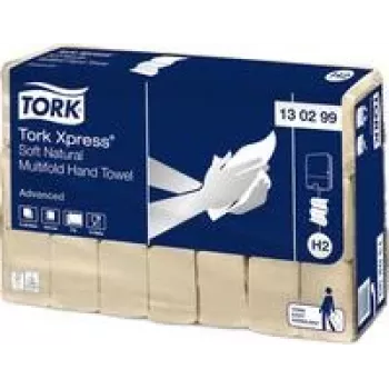 TORK 130299 H2 Advanced ręczniki papierowe składane w interfold, 2-warstwowe, białe, 3780 listków