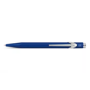 Caran d'Ache 849 Classic Line Długopis - Szafirowy Niebieski, Średni, Niebieski Tusz 849.150