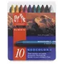 Caran d'Ache Neocolor I Pastele woskowe, zestaw 10, okrągłe, papierowe osłonki, jednorodne kolory 7000.310