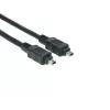 Kabel EXSYS FireWire 1394 4-pin do 4-pin, 3,0 m (EX-K6822)