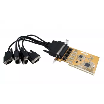 EXSYS 4-portowa karta szeregowa RS-232 PCI z chipsetem FTDI (EX-41084)