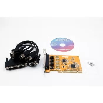 EXSYS 4-portowa karta szeregowa RS-232 PCI z chipsetem FTDI (EX-41084)