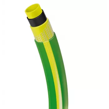 Bradas REFLEX Wąż ogrodowy, 1/2 cala, 50 m, 5-warstwowy ze wzmocnieniem poliestrowym TRICOT, zielono-żółty WFR1/250