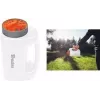 Bradas Ręczna Mini Siewnik WHITE LINE, 2 litry, biały/antracyt, plastik, ergonomiczny uchwyt, 1 sztuka (WL-SE101)