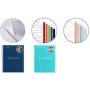 MIQUELRIUS College Block Notebook EMOTIONS, DIN A5, różowy w kratkę, 120 kartek, papier biały 90 g/m², oprawa spiralna, 4 dziurki, 1 sztuka (MR46105)