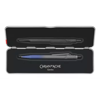 Caran d'Ache 849 Długopis Storm Blue Claim Your Style 5. edycja Niebieski tusz średni NM849.589