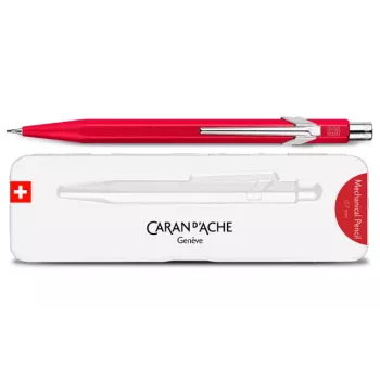 CARAN D'ACHE 844 Colormat-X Ołówek automatyczny, 0,7 mm, czerwony 844.585