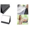 RILLSTAB RI94160 Koszulki na flipchart stołowy A4 w orientacji poziomej, 10 sztuk, bez kwasów, polipropylen, przezroczyste