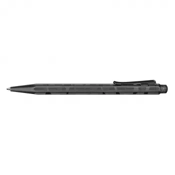 Caran d'Ache Ecridor Black Lines Długopis, Średni, Czarny Tusz, Heksagonalny Korpus Pokryty Palladem 890.010