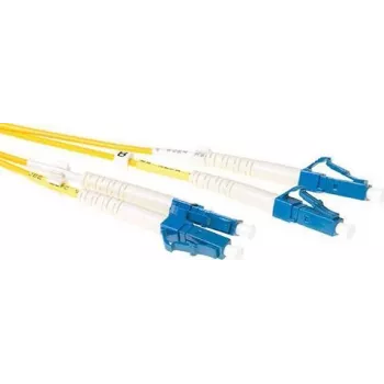 Kabel światłowodowy ACT 0,25m LSZH jednomodowy OS2 duplex LC RL9952