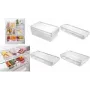 Metaltex Frigo-System Organizer, mały, z pokrywką, przezroczysty, polistyren PS, 1 sztuka (235412000)