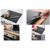 Mata ochronna na płytę indukcyjną Metaltex 610 x 520 mm Czarny Włókno szklane z powłoką silikonową 252495000