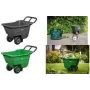 Bradas HANDY-GO Taczka ogrodowa 90 L Zielona, ładowność 150 kg, plastikowa skrzynia, stalowa rama, pneumatyczne koło TQ-WB090GR