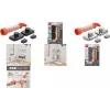 Zestaw haczyków Metaltex VacuumFix chromowany plastik montaż bez wiercenia - 1 zestaw 404999000