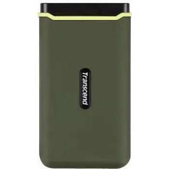 Transcend ESD380C Przenośny SSD - 2TB, USB 3.2 Gen 2x2, Military Green TD-TS2TESD380C