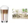 Esmeyer LINES Szklanka do Latte Macchiato 370 ml, Zestaw 12 sztuk, Zmywarka Bezpieczna 410-865