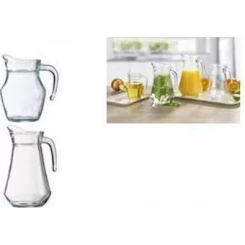 Esmeyer Arcoroc ARC szklany dzbanek, 1,0 l, szkło hartowane, bez pokrywki, 6 sztuk (410-018)