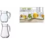Esmeyer Arcoroc ARC szklany dzbanek, 1,0 l, szkło hartowane, bez pokrywki, 6 sztuk (410-018)