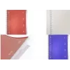 Kangaro College Block 4-in-1, DIN A4, 100 kartek, w linie, czerwona okładka PP, papier 80 gsm, 4 ruchome przekładki - 1 sztuka (K-58380)
