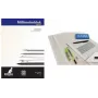 Blok papieru milimetrowego Kangaro A3, 80 g/m², 25 arkuszy, biało-pomarańczowa siatka 1 mm (K-5595)