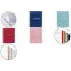 MIQUELRIUS Collegeblock Notebook EMOTIONS, DIN A5, różowy w kratkę, 120 kartek, 90 g/m², oprawa spiralna (MR46093)