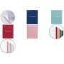 MIQUELRIUS Collegeblock Notebook EMOTIONS, DIN A5, różowy w kratkę, 120 kartek, 90 g/m², oprawa spiralna (MR46093)