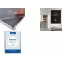EUROPEL Economy ramka na plakat A3, srebrny anodowany aluminium, zaokrąglony profil 25 mm, antyrefleksyjne PVC, montaż ścienny 355093