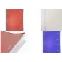 KANGARO College Block 4-in-1, DIN A4, 100 kartek, w linie, niebieska okładka PP, z 4 przesuwnymi przekładkami K-58381