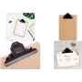 EUROPEL Menu Clipboard, DIN A4, Portrait, Bamboo, Black Clip - 1 sztuka (197012)