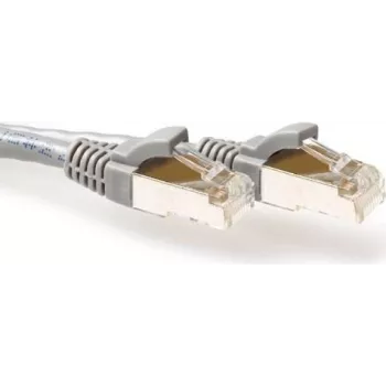 ACT Szary 30m LSZH S/FTP CAT6A Patch Cable z zabezpieczeniem przed zaczepami (FB7030)