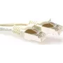 ACT Ivory 3m S/FTP CAT6A komutacinis kabelis bez zaczepów (FB6003)