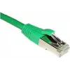 Kabel sieciowy ACT 0,5m Cat6a S/FTP zielony (IB7400)