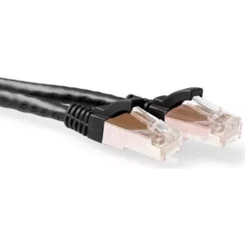 ACT 1,5m kabel sieciowy Cat6a S/FTP, czarny (IB9251)