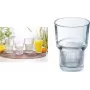 Esmeyer Arcoroc Starline Zestaw Szklanek do Napojów, 460 ml, Szkło Hartowane, Zmywarka, Szklanki do Stosowania, 6 Sztuk 384-6736