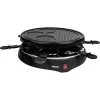 Tristar RA-2998 Grill raclette z 6 patelniami nieprzywierającymi, 800 W, czarny