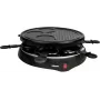 Tristar RA-2998 Grill raclette z 6 patelniami nieprzywierającymi, 800 W, czarny
