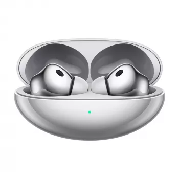 HUAWEI FreeBuds Neo Stellar Silver Bezprzewodowe Słuchawki Dokanałowe z Etui Ładującym, Bluetooth 5.3, IP54