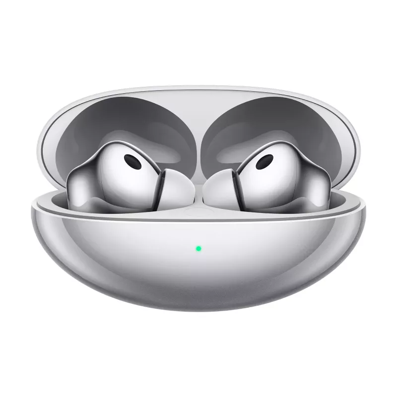 HUAWEI FreeBuds Neo Stellar Silver Bezprzewodowe Słuchawki Dokanałowe z Etui Ładującym, Bluetooth 5.3, IP54