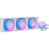 Ocypus Delta L36 ARGB V2 White AIO płynny cooler CPU, chłodnica 360mm, 3x120mm wentylatory ARGB, Intel i AMD