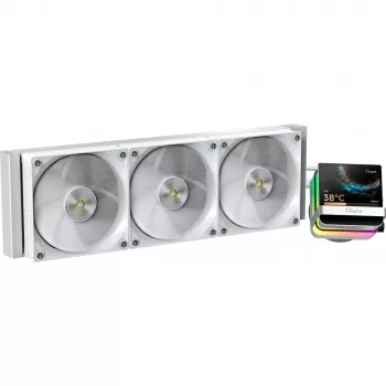 Ocypus Sigma L36 PRO White 360mm ARGB AIO Liquid CPU Cooler